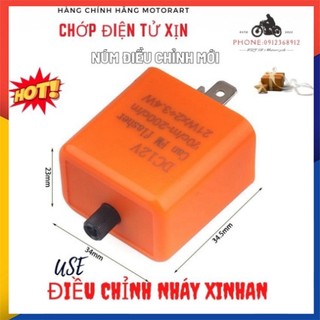 ComBo Xe Wave anpha 110 Cục chớp xi-nhan điện tử Thái và Công tắc nháy 4 bóng mã [ DOTHAI01]