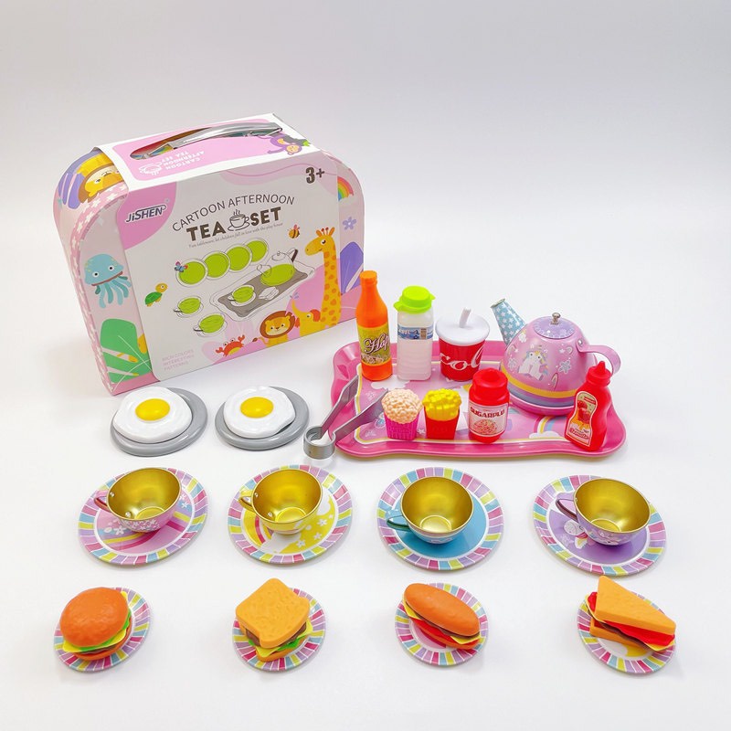 Set tiệc trà kim loại cao cấp cho bé yêu