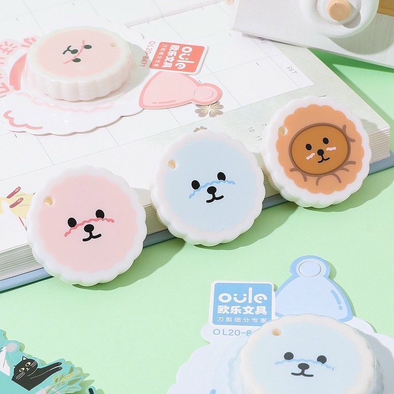 Dao Rọc Giấy Mẫu Cà Rốt/Đám Mây/Bánh Quy Đính Charm Siêu Cute