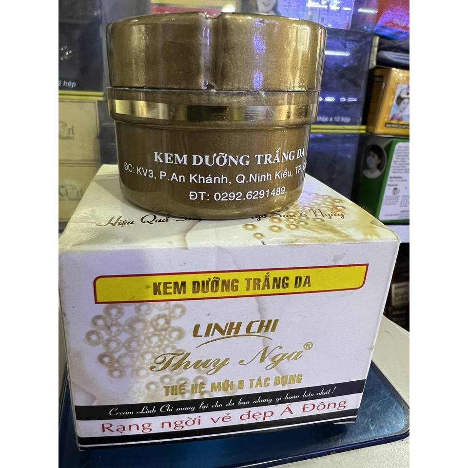Kem Linh Chi Thuý Nga Dưỡng trắng da Thế Hệ mới 6 tác dụng