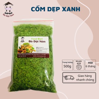 500gr cốm dẹp xanh đặc sản làng vòng loại 1 | bò đội nón shop