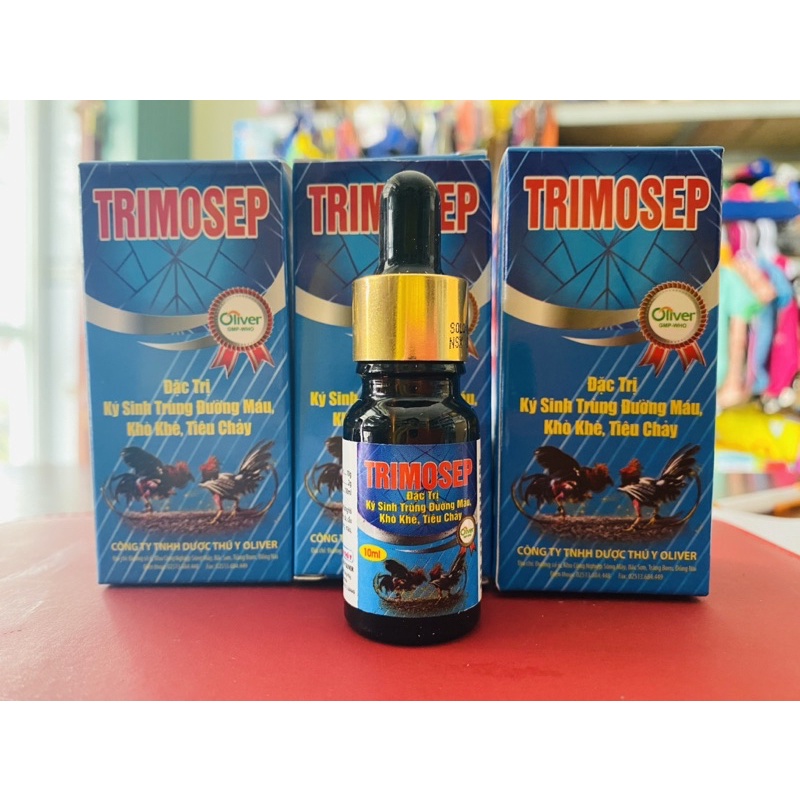 TRIMOSEP 10ml nhỏ miệng cho gà