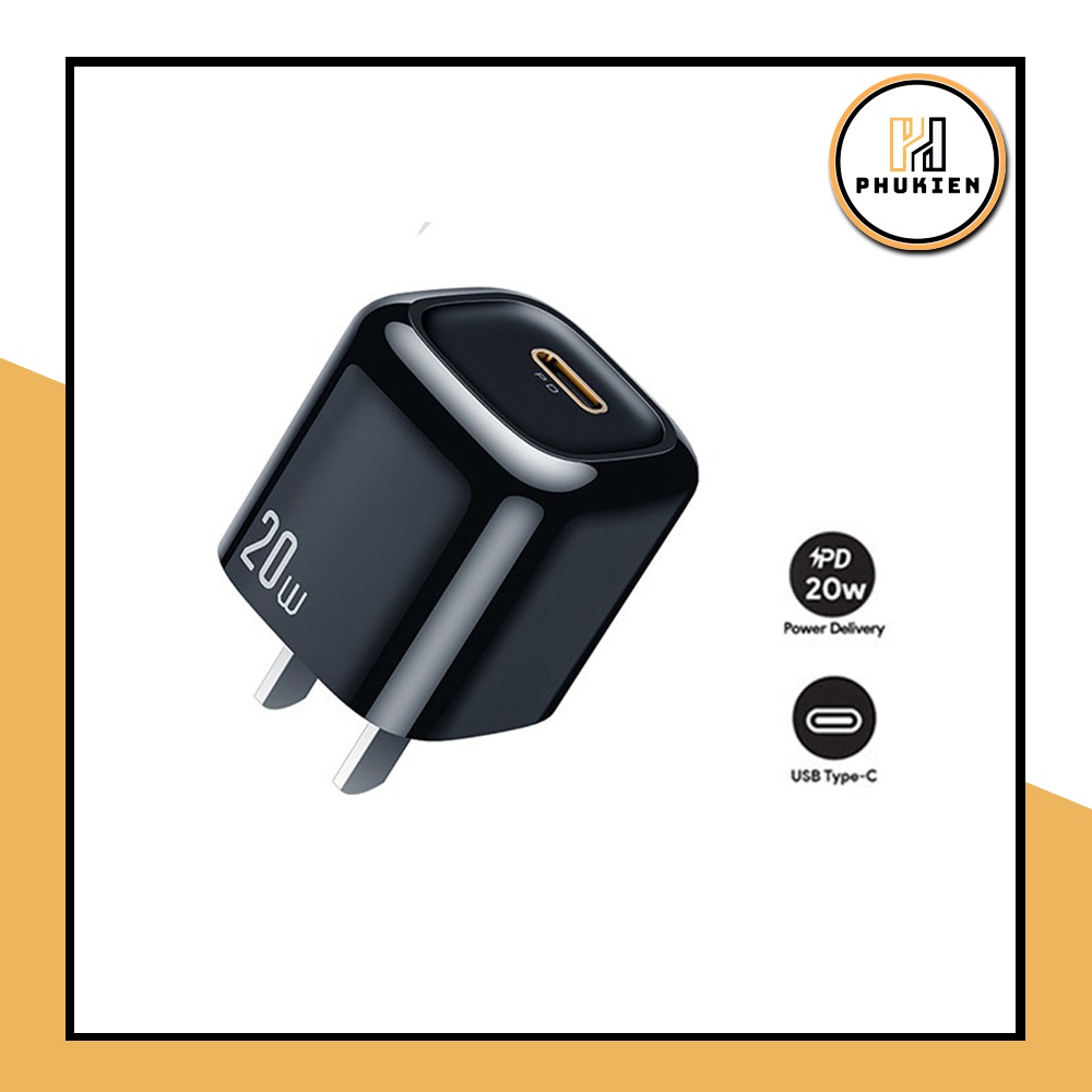 Củ Sạc Nhanh 20W McDodo - Đầu Ra Type C