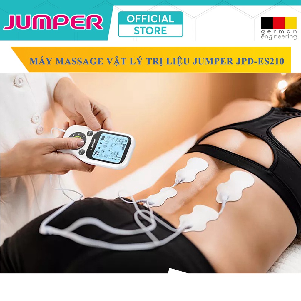 Máy Massage Xung Điện Trị Liệu JUMPER JPD-ES210 | Công Nghệ TENS - Kích Thích Thần Kinh Và Giảm Đau