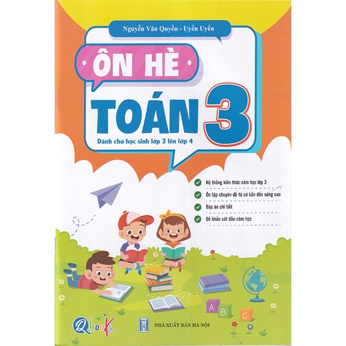 Sách - Ôn hè Toán 3 (Dành cho học sinh lớp 3 lên lớp 4)