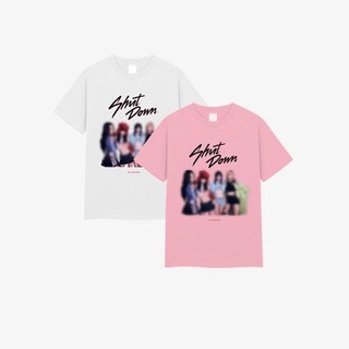 Áo thun Blackpink born pink world tour mecrch Shut down áo phông ngắn tay