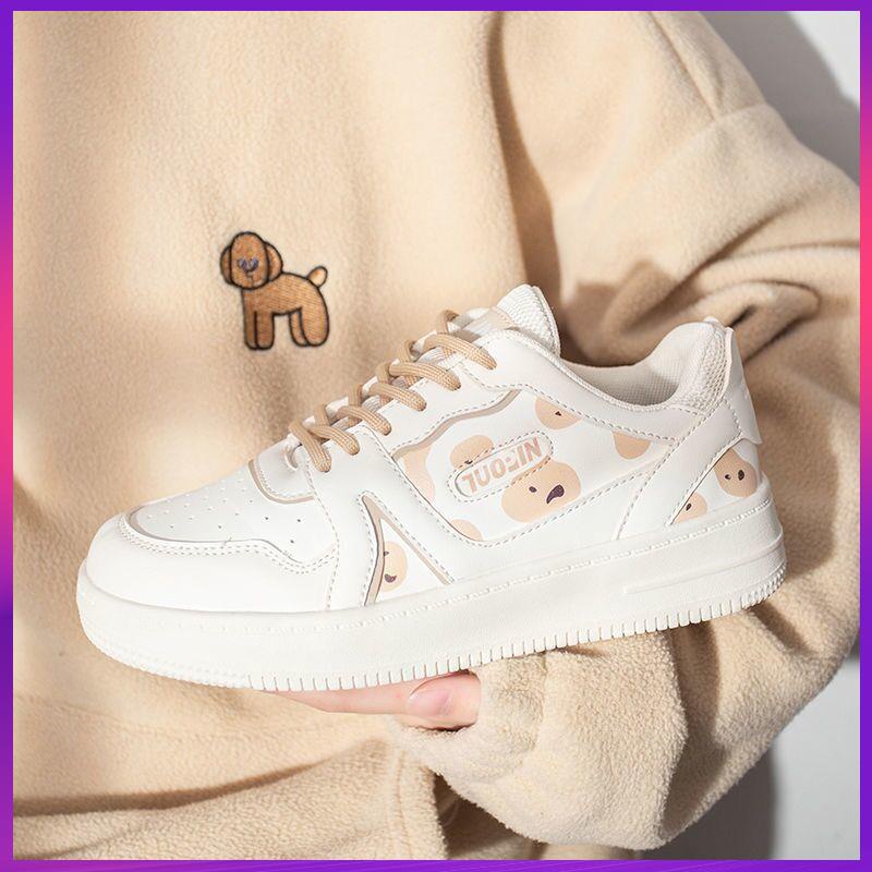 Giày thể thao dễ thương Hàn Quốc đế dày dễ phối