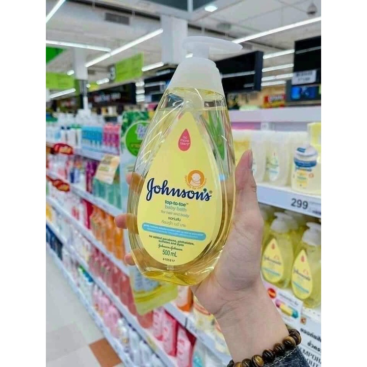 Sữa Tắm Gội Toàn Thân Em Bé Johnson’s Baby 200ml