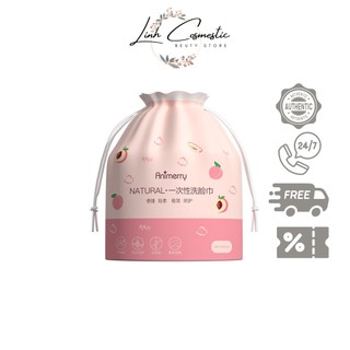 [FreeShip] Khăn Lau Mặt Dùng 1 Lần Animerry- mềm mại, thấm nước tốt, an toàn cho da mặt
