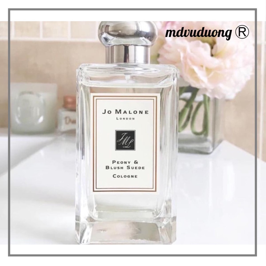 Nước Hoa Jo malone Peony & Blush Suede Cologne 10ml