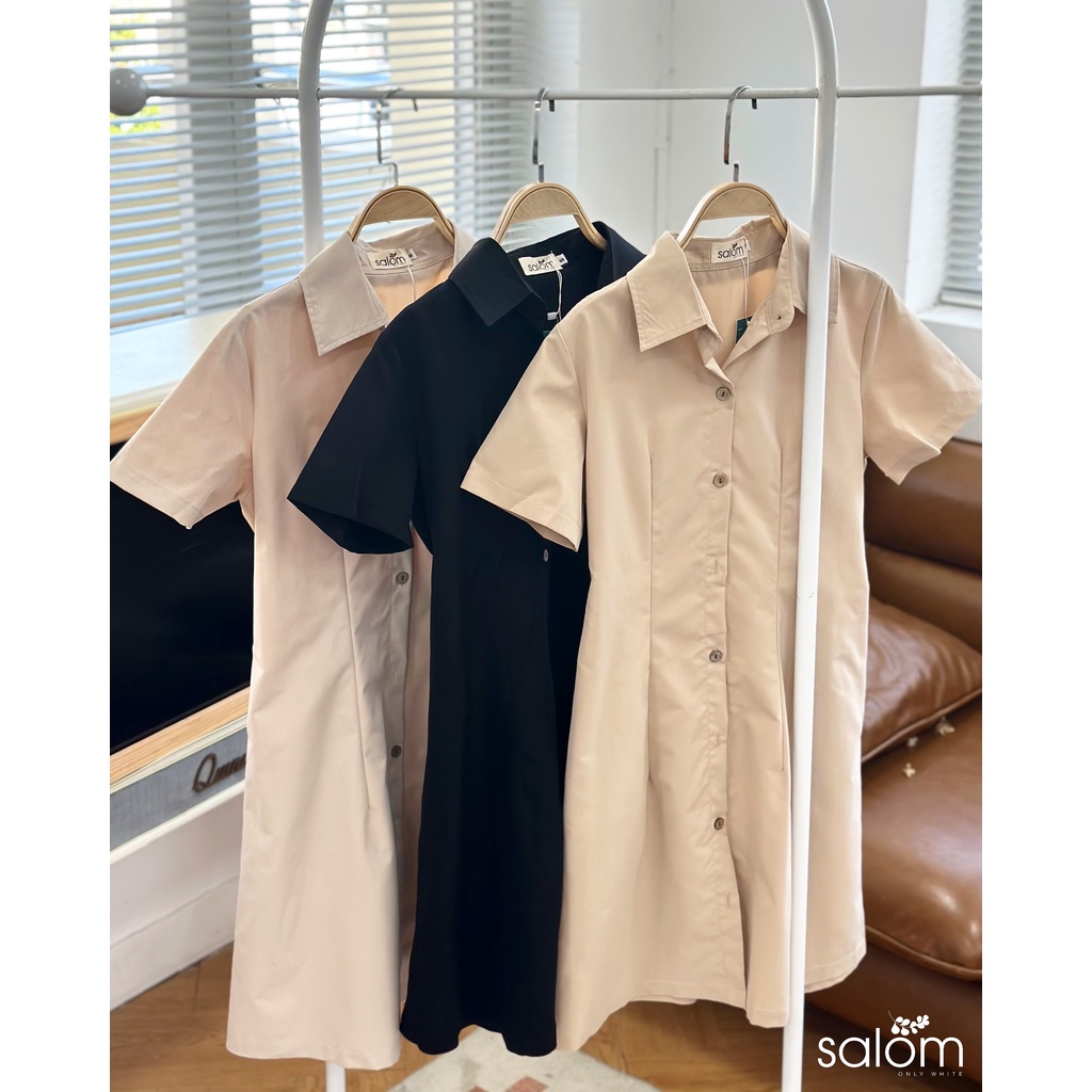 Đầm sơmi basic SALOM Shp12