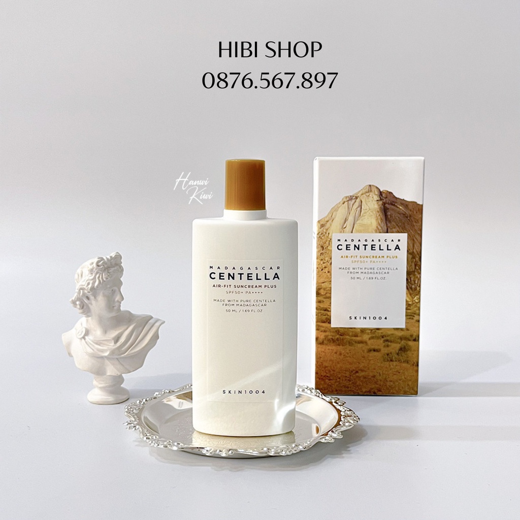 Kem Chống Nắng Skin1004 Madagascar Centella Air-fit Suncream 50ml, Lành Tính Chiết Xuất Rau Má SPF50+/PA++++