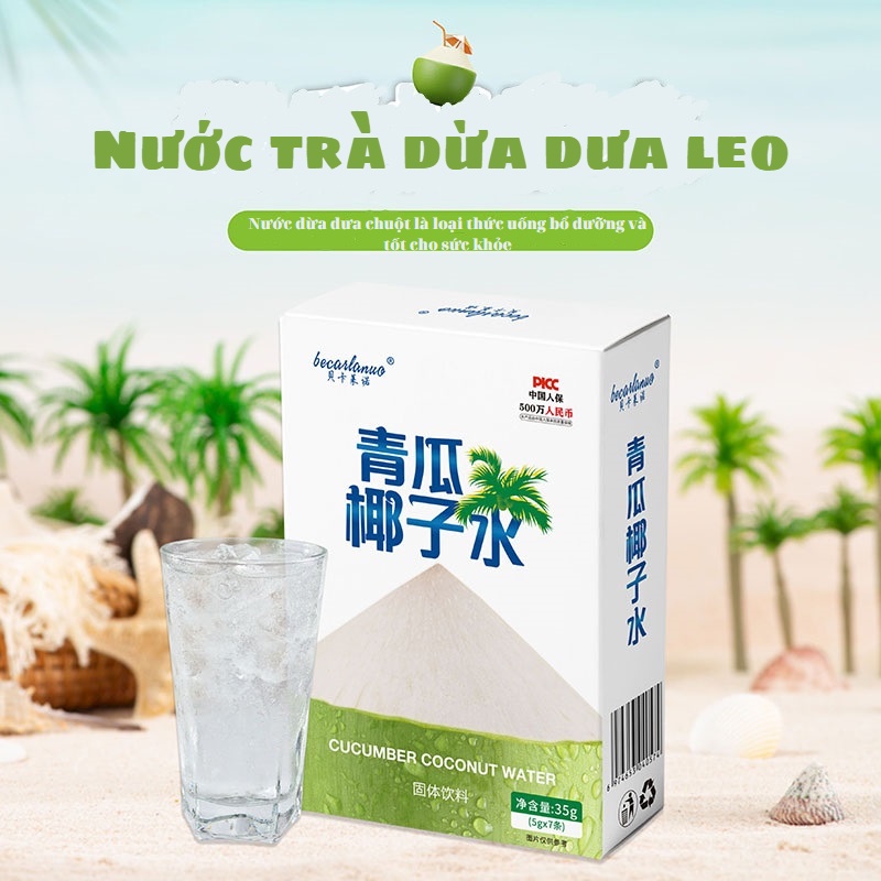 Nước Dừa Dưa Leo Becarlanuo- Đồ Uống Tốt Cho Sức Khỏe