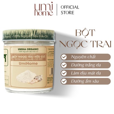 Bột Ngọc Trai đắp mặt nạ UmiHome 135g