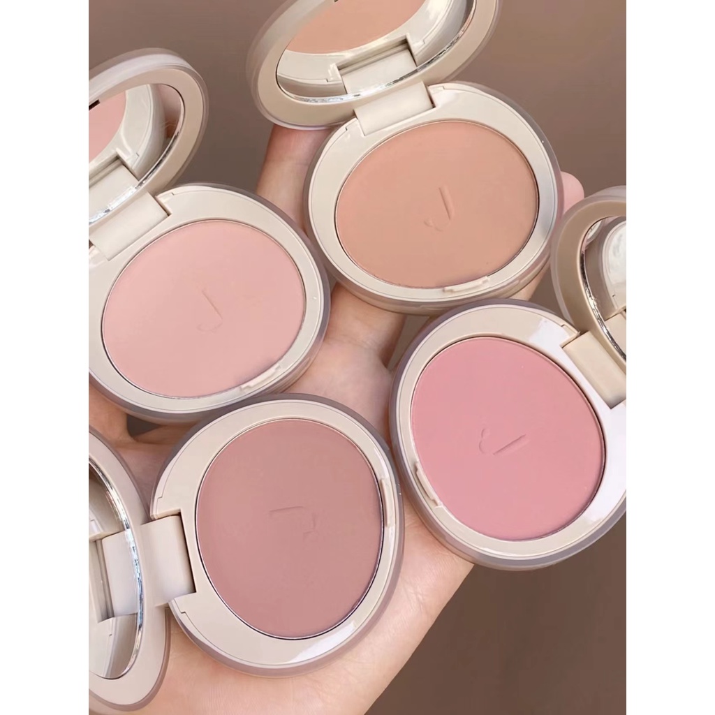 JOOCYEE Phấn Má Hồng Enzyme 3D Độ Bóng Cao Tông Nude Tự Nhiên Trong Suốt