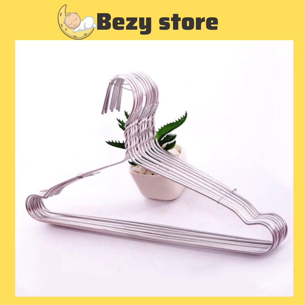 Set 10 móc nhôm phơi đồ cho bé