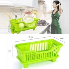 Rổ úp bát chén dĩa , khay kệ đựng chén bát dĩa đũa có khay hứng nước tiện lợi bằng nhựa abs