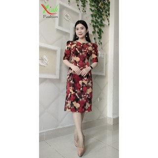 Đầm Suông Mango Siêu Mát Diện Hè DL873