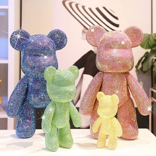 [ GẤU ĐÍNH ĐÁ NHÂN TẠO SIZE 23CM CÓ SẴN]  Bearbrick series - Sản phẩm handmade phù hợp với mọi lứa tuổi !!