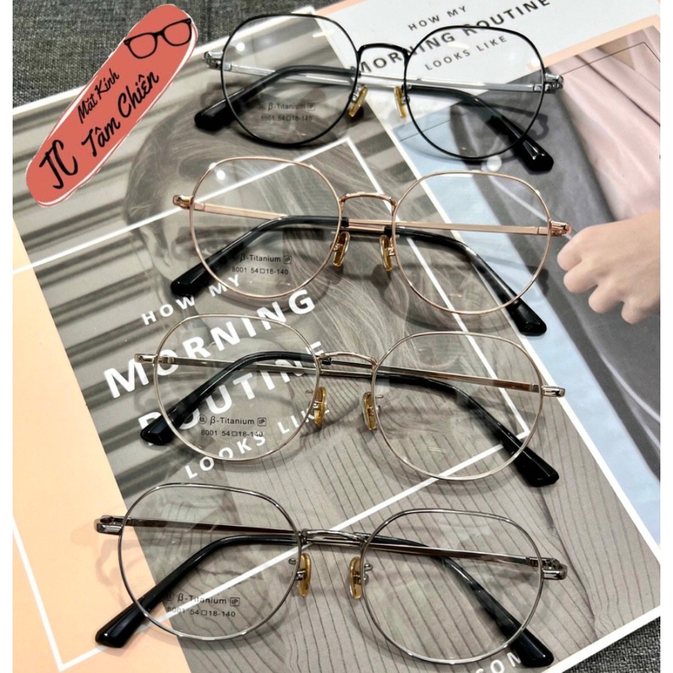 💯❤MẮT KÍNH THỜI TRANG❤💥 HOT 💘TRẮNG LỤC GIÁC BẦU 4860❤ GỌNG MẠ CAO CẤPG💛💛 SIÊU SANG CHẢNH❤💯TRÒNG POLAROID