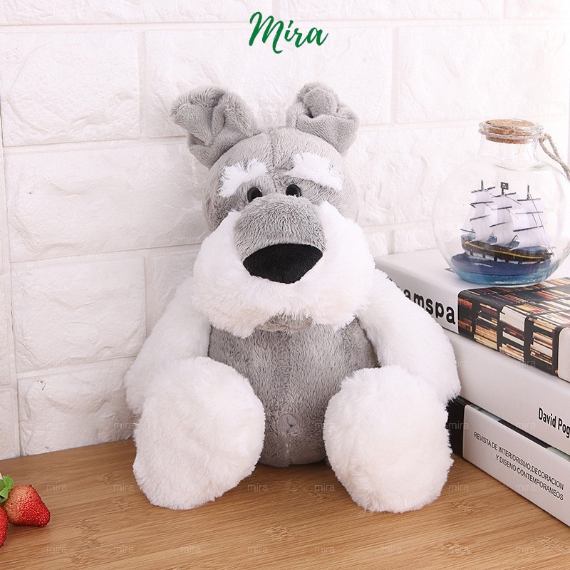 Gấu Bông Chó Bông Cao Cấp 35cm Thương hiệu NICI Búp Bê Thú Nhồi Bông Quà Sinh Nhật  MIRA-GB28025