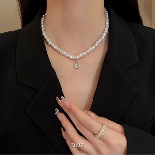 VÒNG CỔ CHOKER HẠT NGỌC - MELY D123