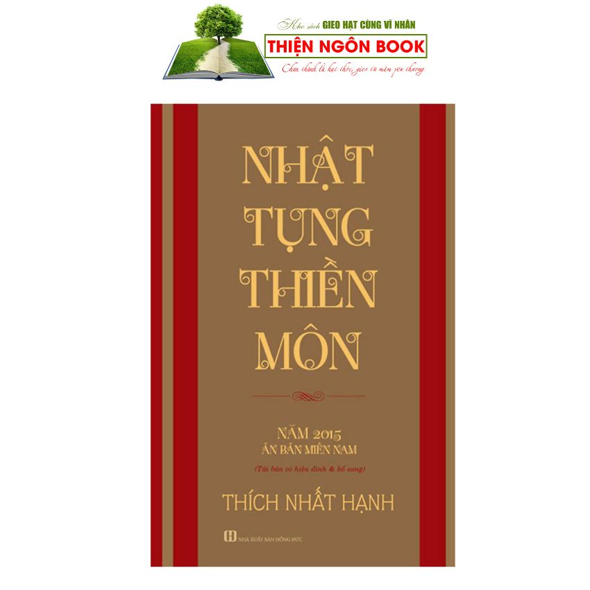 [Mã BMLT35 giảm đến 35K đơn 99K] Sách - Nhật tụng thiền môn