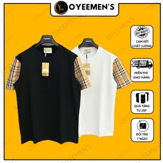 Áo Phông Tay Kẻ Vàng BBR cho Nam Nữ- Áo cotton Nam Nữ Siêu Đẹp Chất Cotton Co Giãn