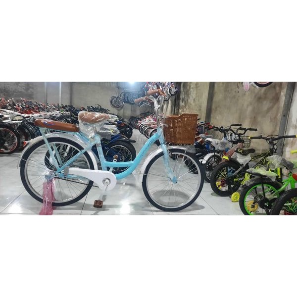 Xe Đạp Mini Nữ Size 26inch Hoangbao Cho Trẻ Em Và Người Lớn- Hàng Việt Nam Chất Lượng