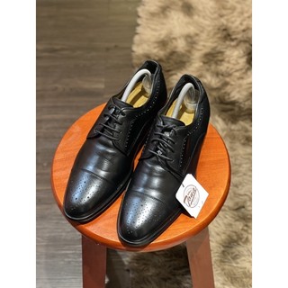 [Giày 2hand] [Size 39,5] Giày Tây Buộc Dây Basic Đen