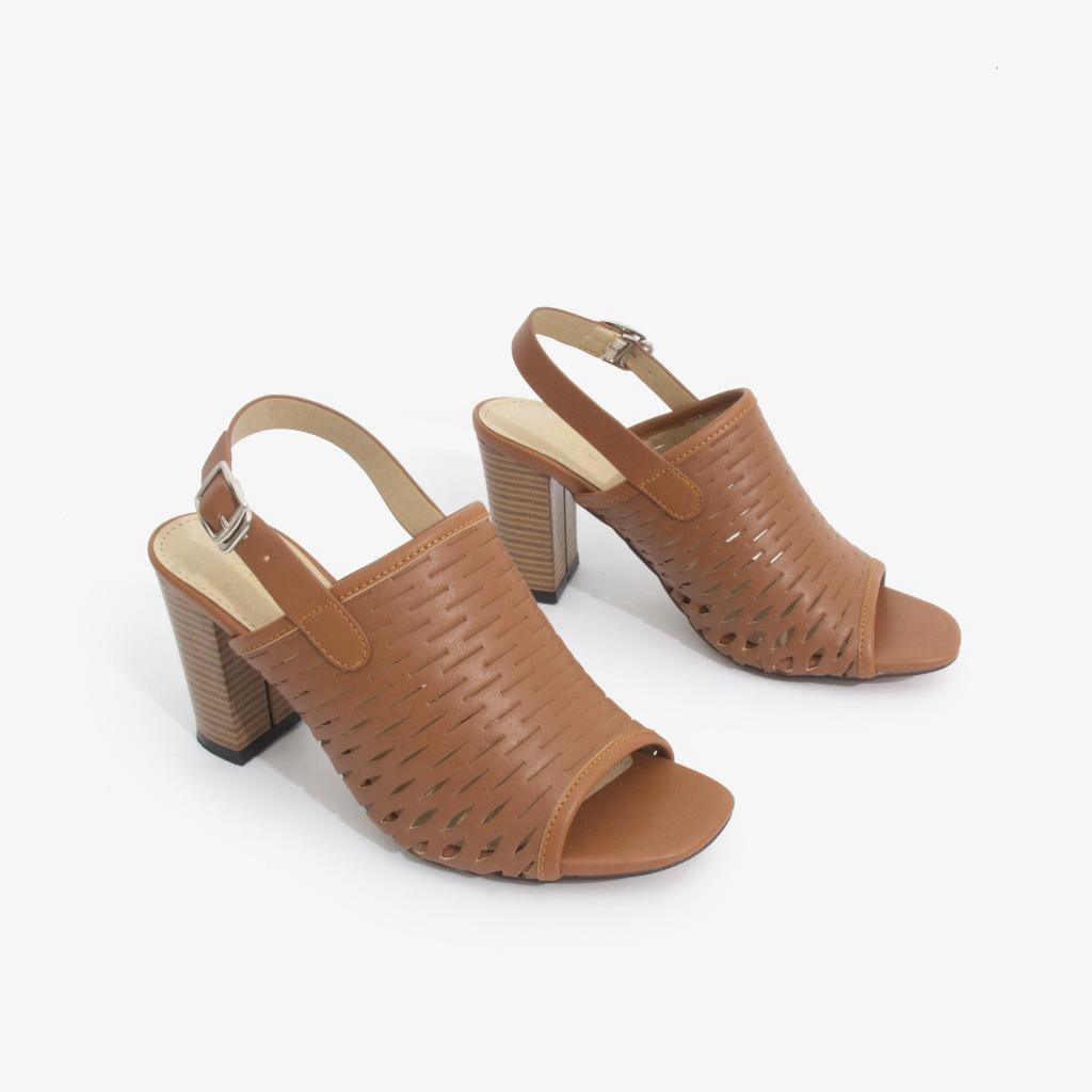 Xả kho Boot Sapo 7cm Đế Vuông Hở Mũi hàng VNXK