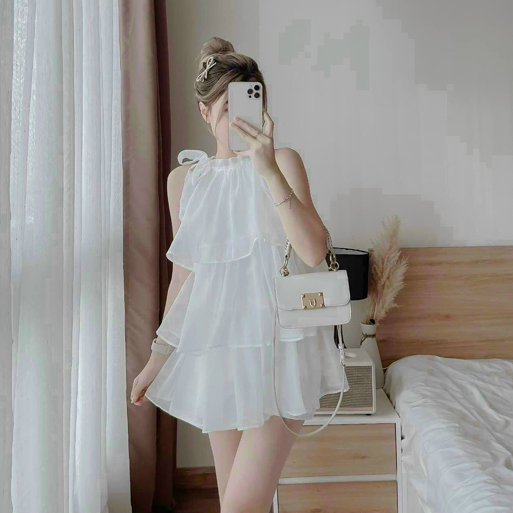 Set áo voan tơ và quần tapta siêu dễ thương
