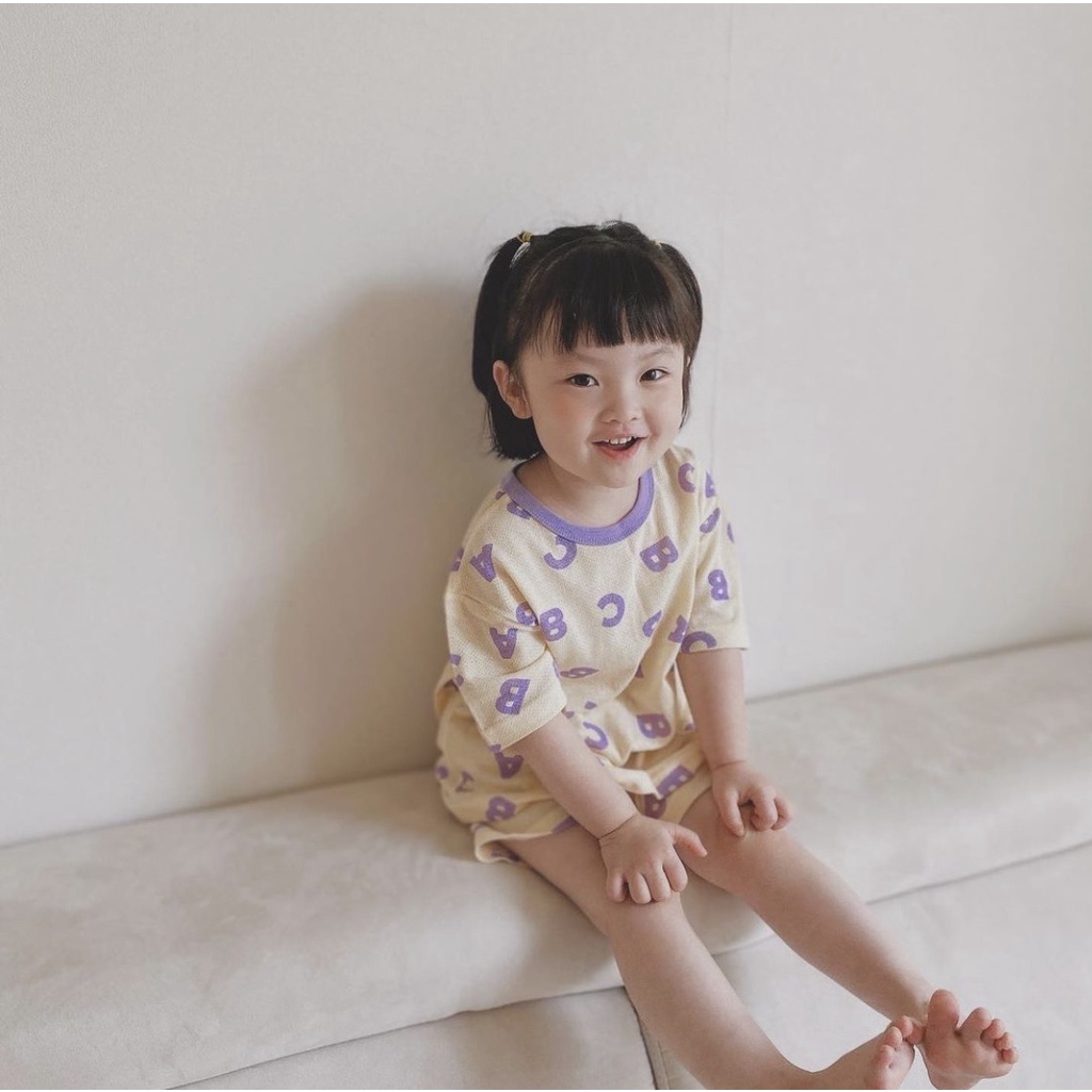Roo nội địa Hàn Quốc Bộ Đồ hè cho bé trai và bé gái