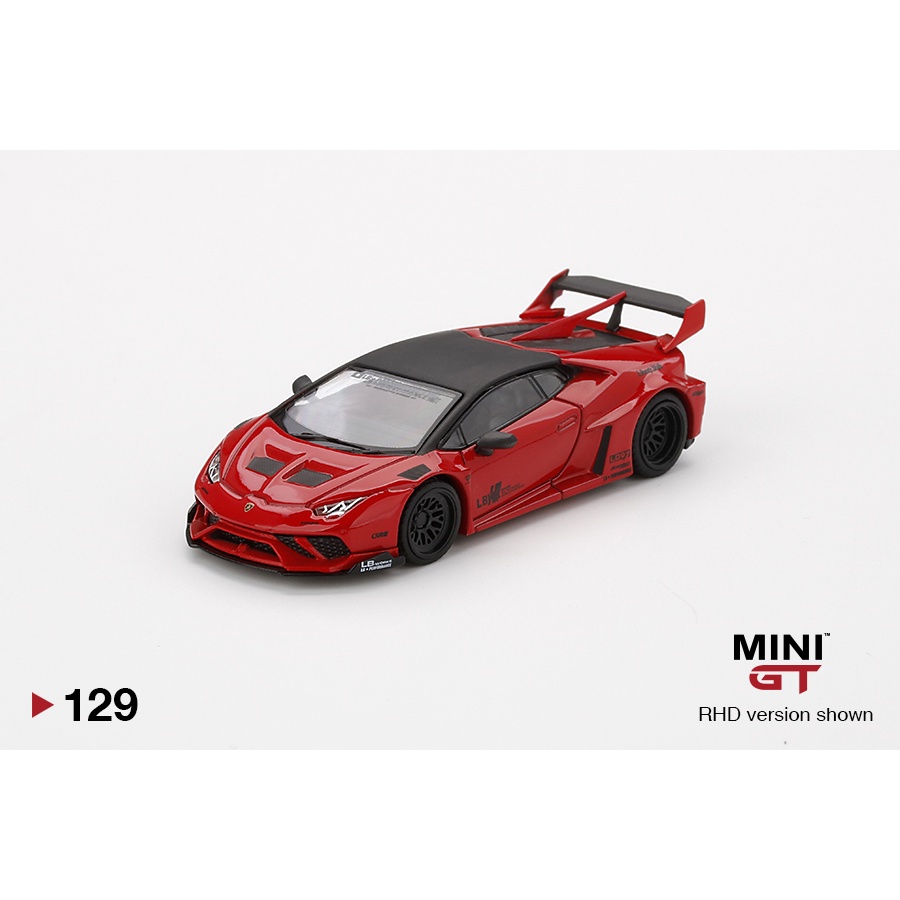 ducstore.vn Xe mô hình MiniGT 129 - LB★WORKS Lamborghini Huracan GT Rosso Mars