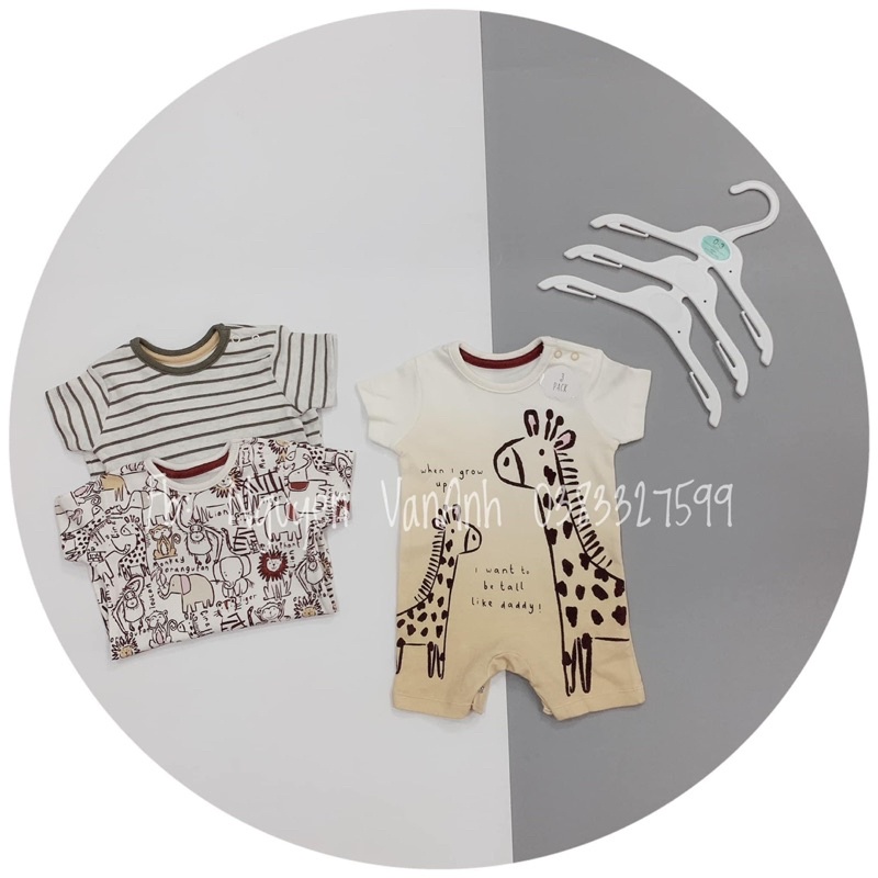 Set 3 body đùi G.e.o.r.g.e dư sịn cho bé