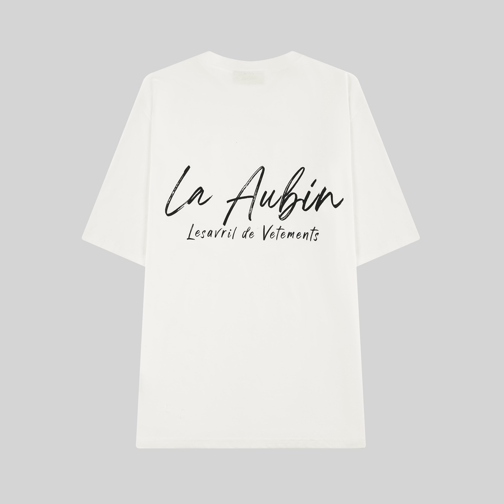 Áo thun Lesavril de Vetements La Aubin Ours White