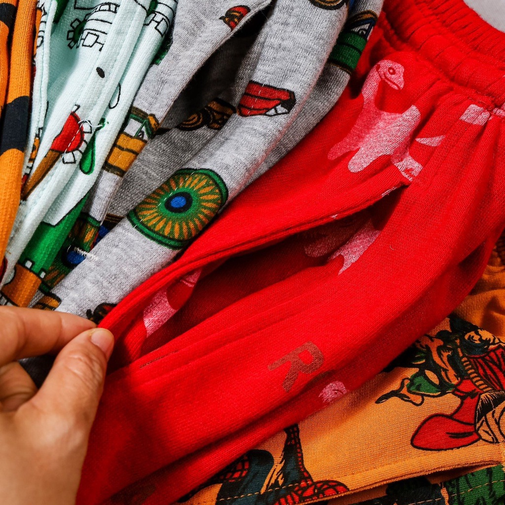 Quần short ngắn da cá mùa hè  chất liệu 100% cotton thoáng mát thấm hút mồ hôi Nhà Sans | Q11