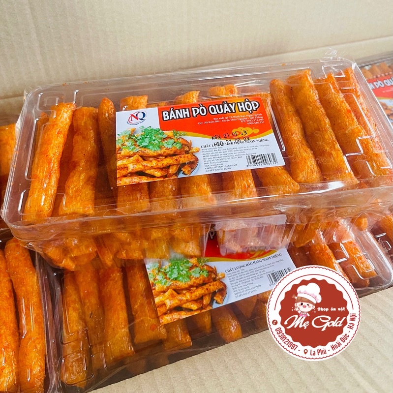 Bánh pò quẩy ăn vặt cổng trường (hộp 320g)