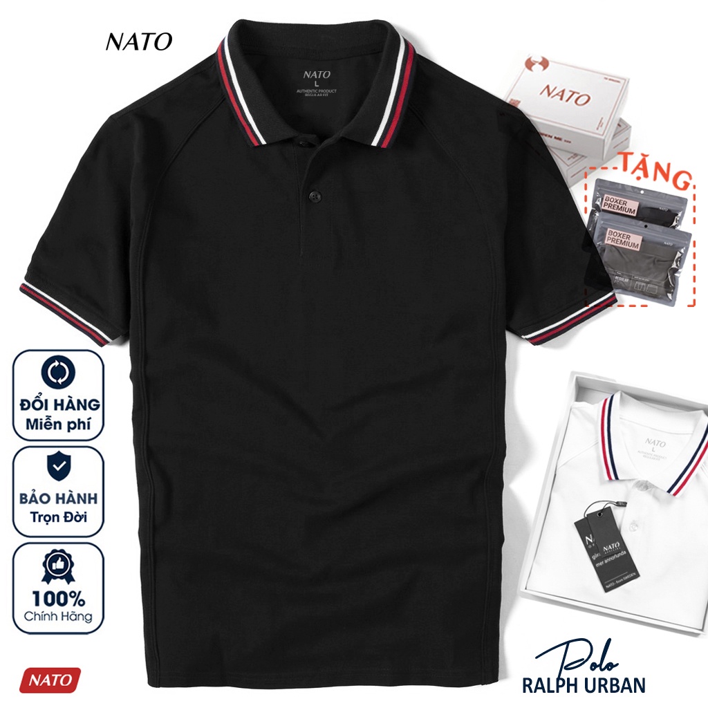 Áo Thun Polo Nam TOMMY Vải Cotton Cá Sấu Cao Cấp Basic Đẹp Tay Ngắn Có Cổ Màu Trắng Đen Đỏ Xanh Navy Trơn Họa Tiết NATO