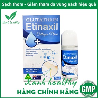 Lăn nách glutathione Etinaxil Collagen Nano Lăn Khử Mùi   - Hộp 50ml