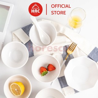Bát nhựa ăn cơm, soup phíp melamine Superware màu trắng đủ size