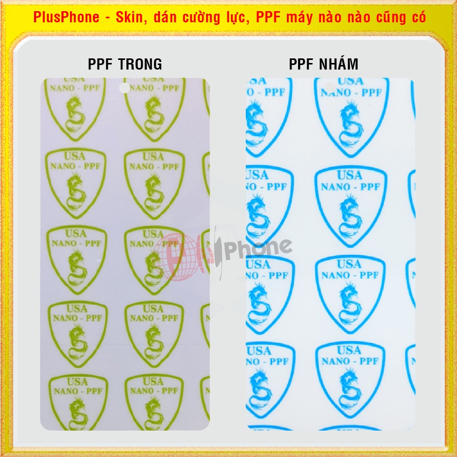 Dán dẻo PPF loại trong và nhám cho Oppo Reno9, Reno 9 Pro, Reno 9 Pro+