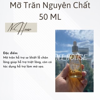 Mỡ trăn nguyên chất triệt lông, mờ rạn da, dịu vết bỏng