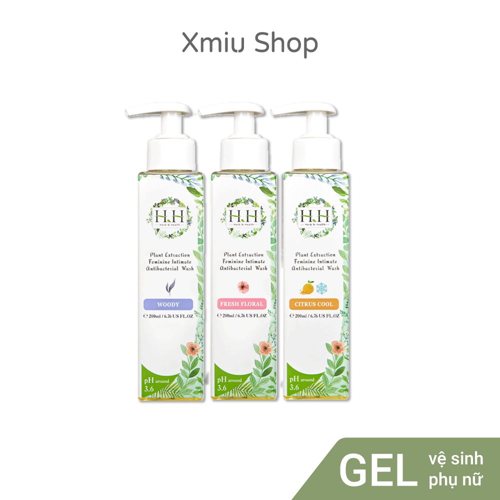 Dung Dịch Vệ Sinh Phụ Nữ HH Bảo Dưỡng Vùng Kín 200ml