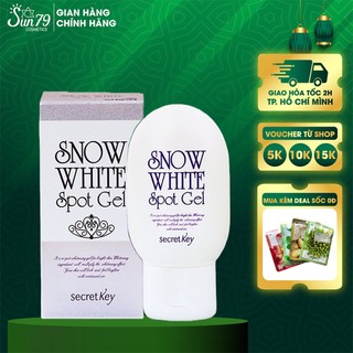 Gel Làm Mờ Vết Thâm, Dưỡng Trắng Cơ Thể Secret Key Snow White Spot Gel 65gr