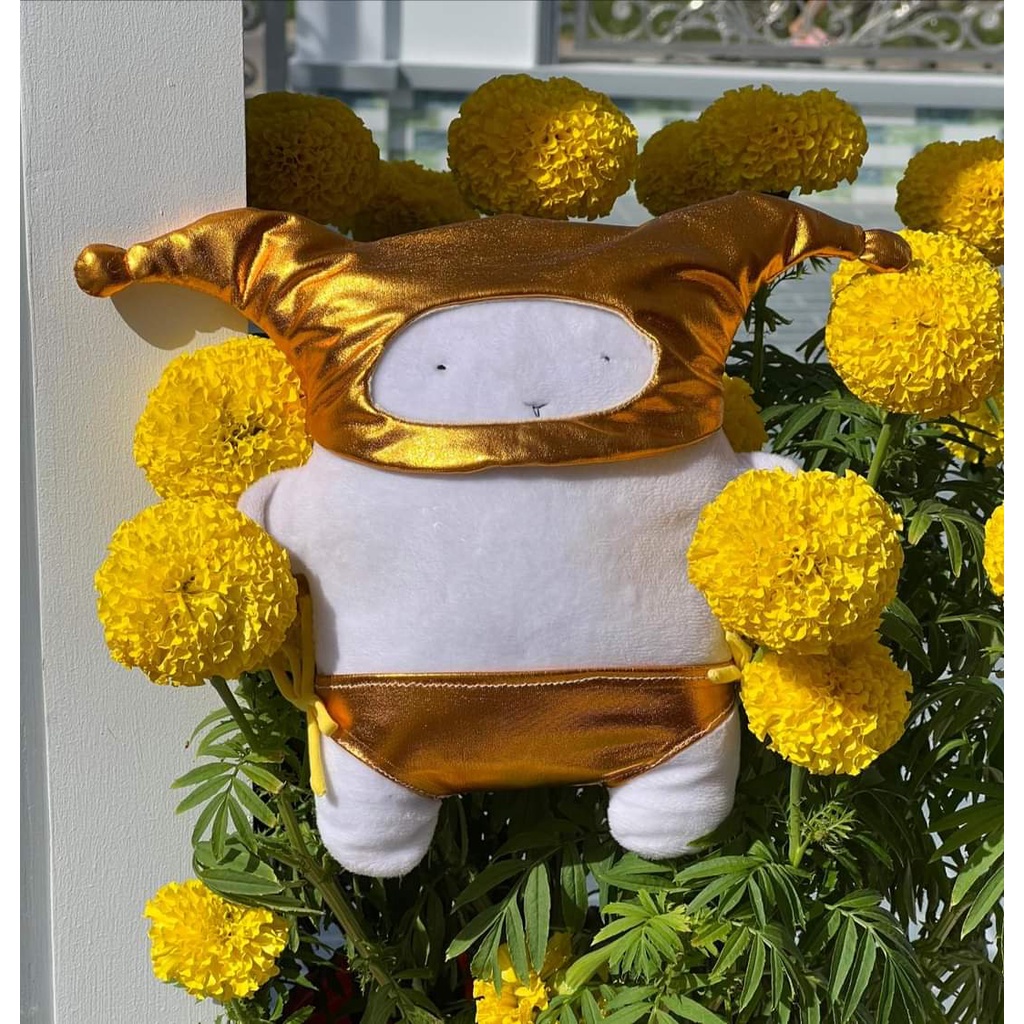 THỊNH NHỎ MẬP Ú ĐỘI NÓN - GẤU BÔNG ĐÌNH MAY 20x20cm