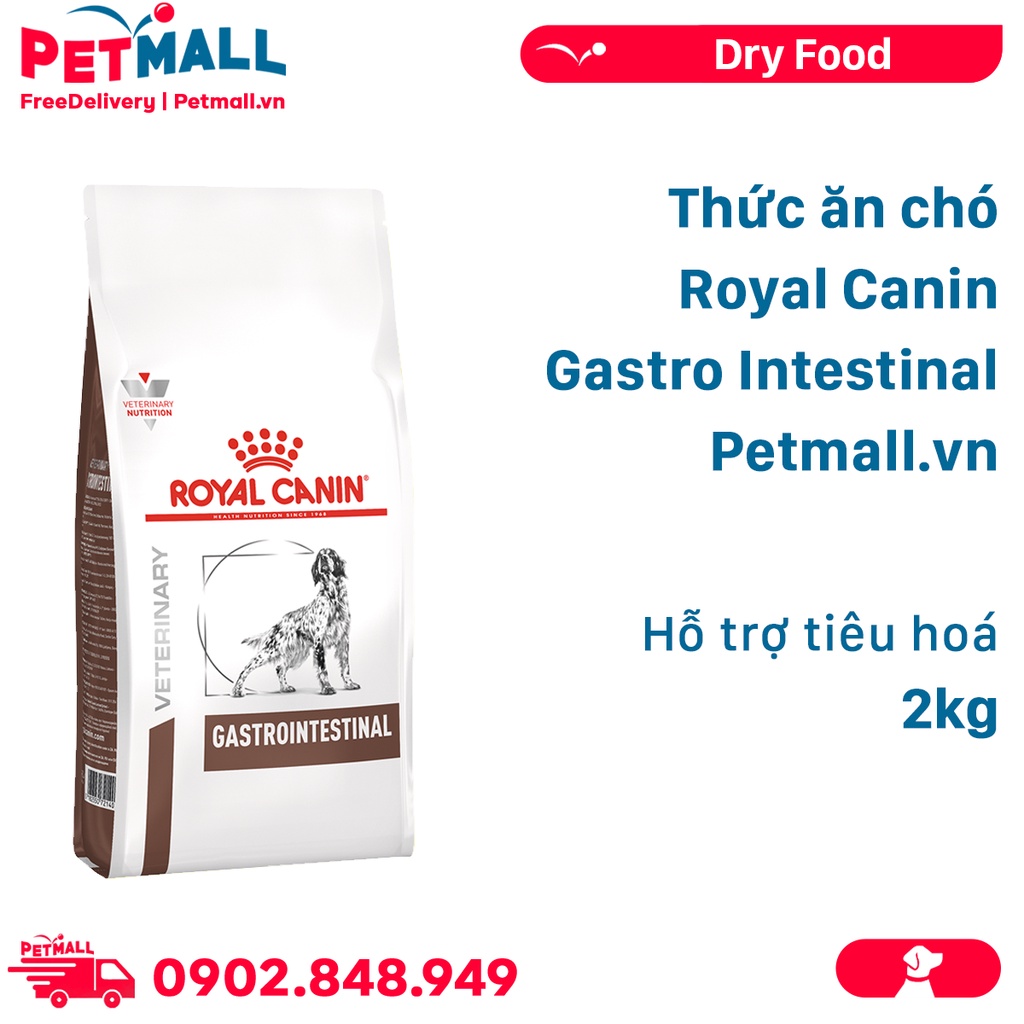 Thức ăn chó Royal Canin Gastrointestinal 2kg - Hỗ trợ tiêu hoá Petmall