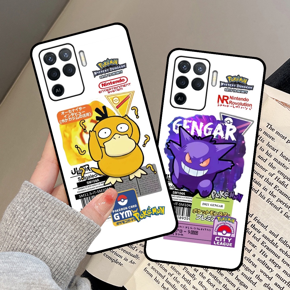 Ốp Oppo A94 in hình vũ trụ Bearbrick nổi 3D cute