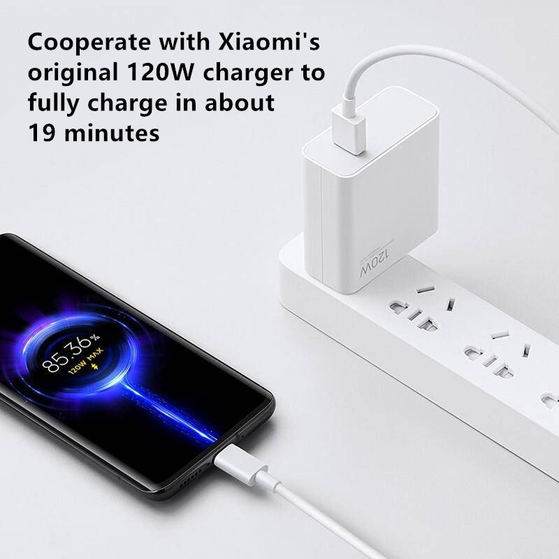 Dây Cáp Sạc Nhanh 6A Loại C Phù Hợp Cho Xiaomi 120W 13pro Redmi 67W K50