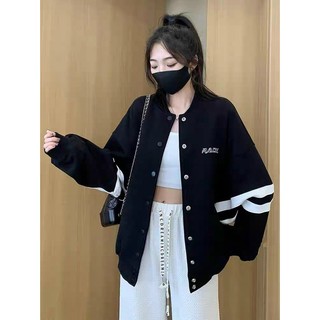 Áo khoác bomber nam nữ chất thun nỉ logo RAC.K siêu ngầu MCUTbomber218